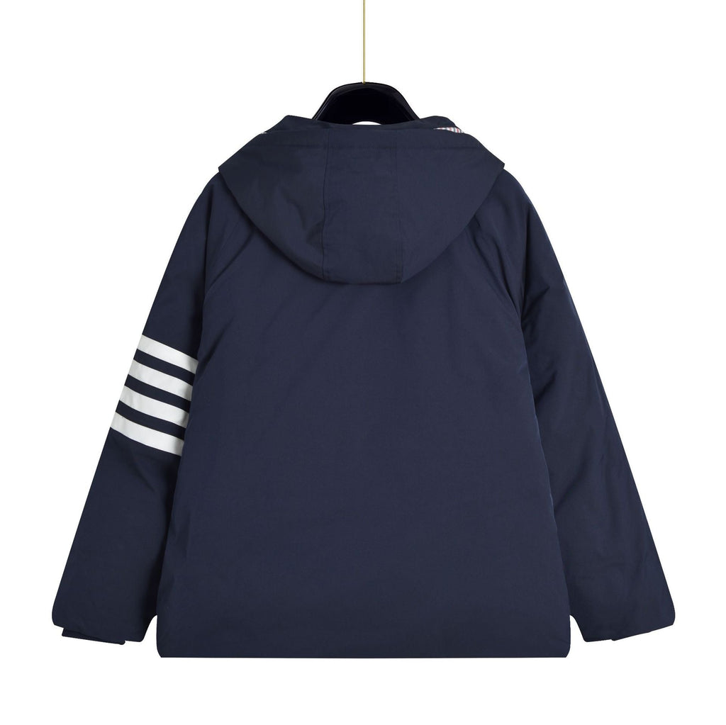 Thom Browne Unisex hooded down jacket