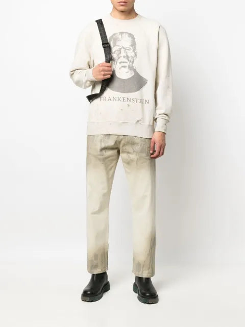SAINT MXXXXXX Saint Michael Frankenstein sweatshirt