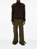 Burberry detachable-sleeve wool jumper