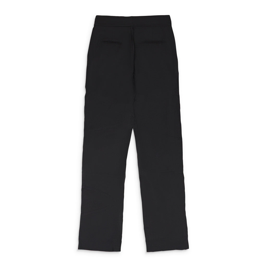 BLACK LA PLUME TROUSERS