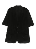 Yohji Yamamoto silk blazer
