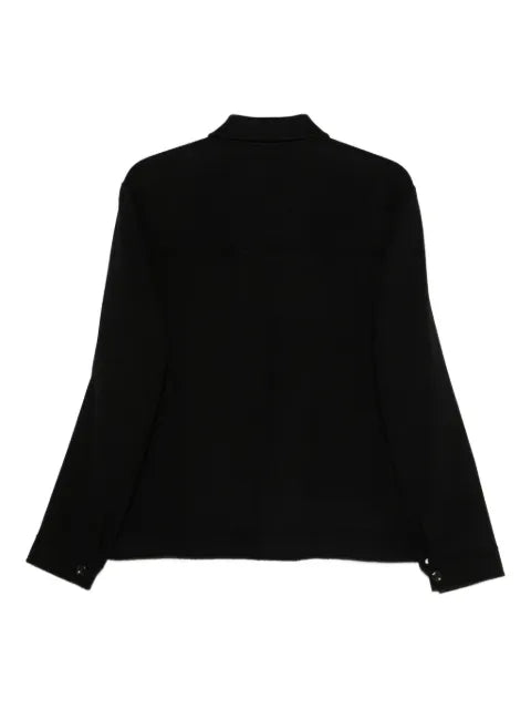 Attachment jacket with buttoned pockets
