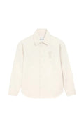 AMI Paris cotton knitted Ami De Coeur overshirt