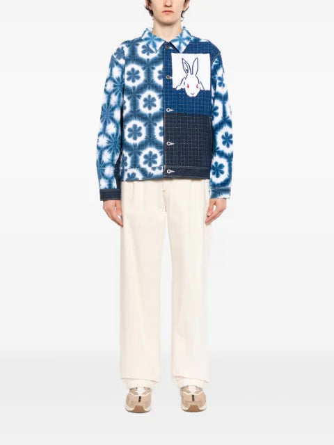 Kafeneo by TBF  tie-dye shirt jacket
