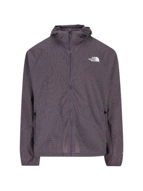 The North Face hooded zip windbreaker jacket