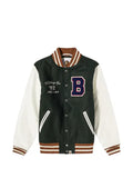 A BATHING APE® x END. Bowling Pins bomber jacket