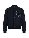 Brooks Brothers logo-embroidered bomber jacket