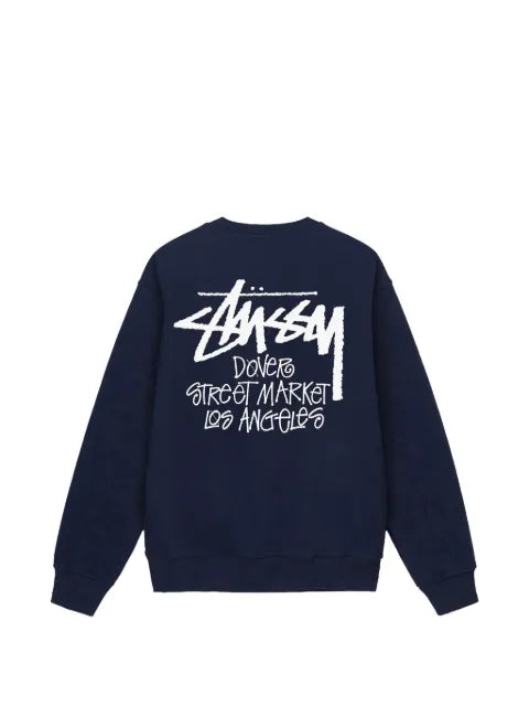Stüssy Dover Street Market logo-print sweatshirt