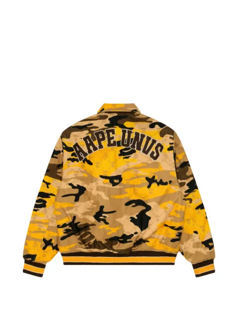 AAPE BY *A BATHING APE® AAPEUNVS camouflage-print bomber jacket