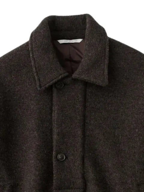 A Kind of Guise Plan button-placket pullover jacket