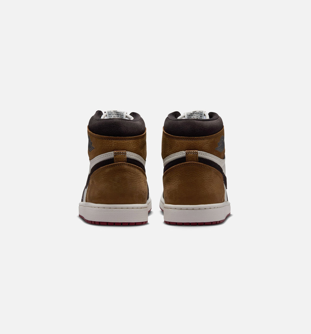 Air Jordan 1 Retro High OG Love Letter Men's Sneakers | Shadow Brown/Team Red/Light British Tan