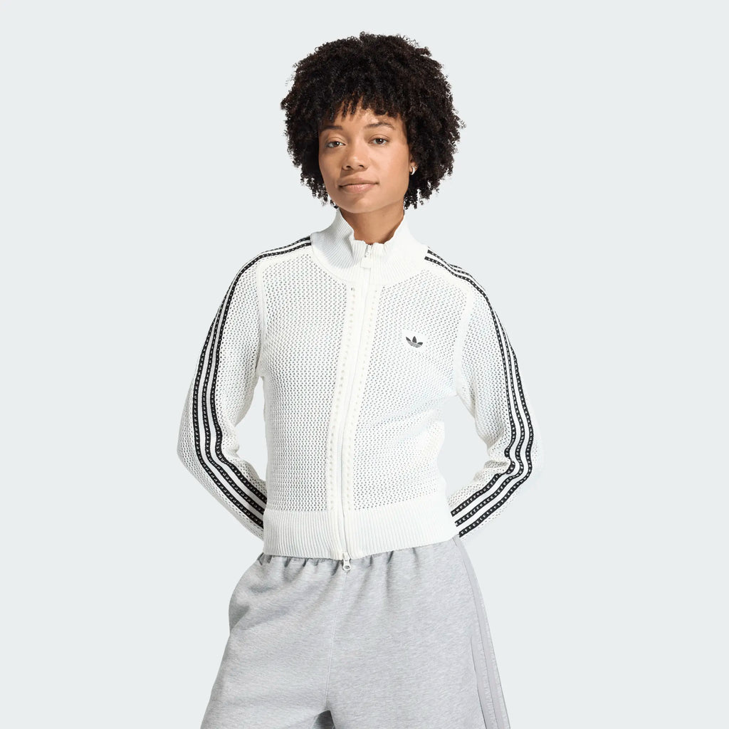 Wmns Adidas Crochet Track Top