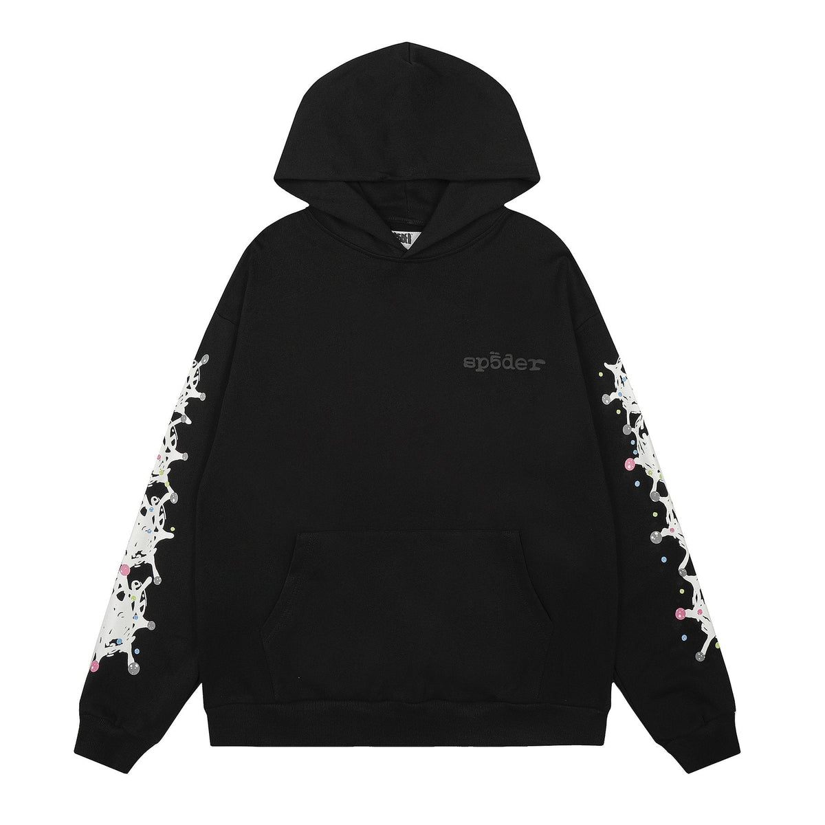 Sp5der Black Splatter Graphic Matching Set