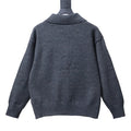 AMI Paris Ami De Coeur Polo Sweater Grey