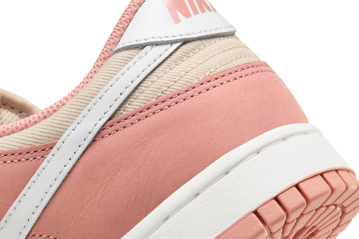 Men's Nike Dunk Low Retro PRM Red Stardust/Summit White (FB8895 601)