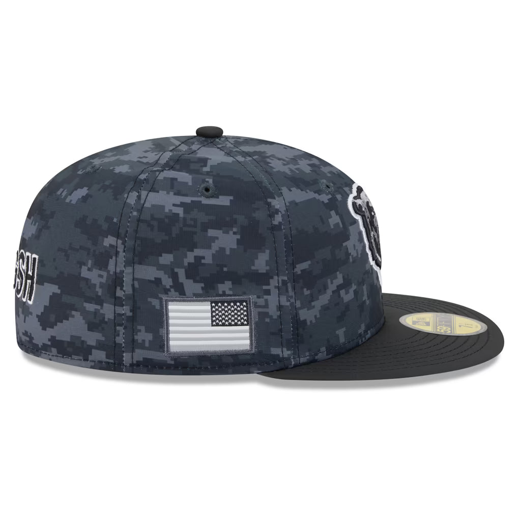 New Era 5950 Chicago Bears NFL 2026 Salute To Service Fitted Hat
