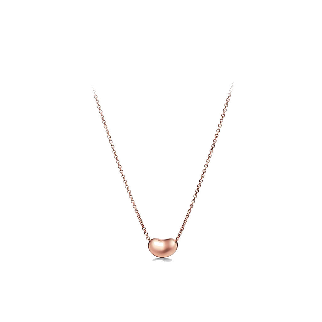 Tiffany Style Bead 18K Gold-Plated Necklace