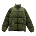 The North Face Fleece-Panel Stand-Collar Puffer Jacket | Olive | Women's Winter Jacket