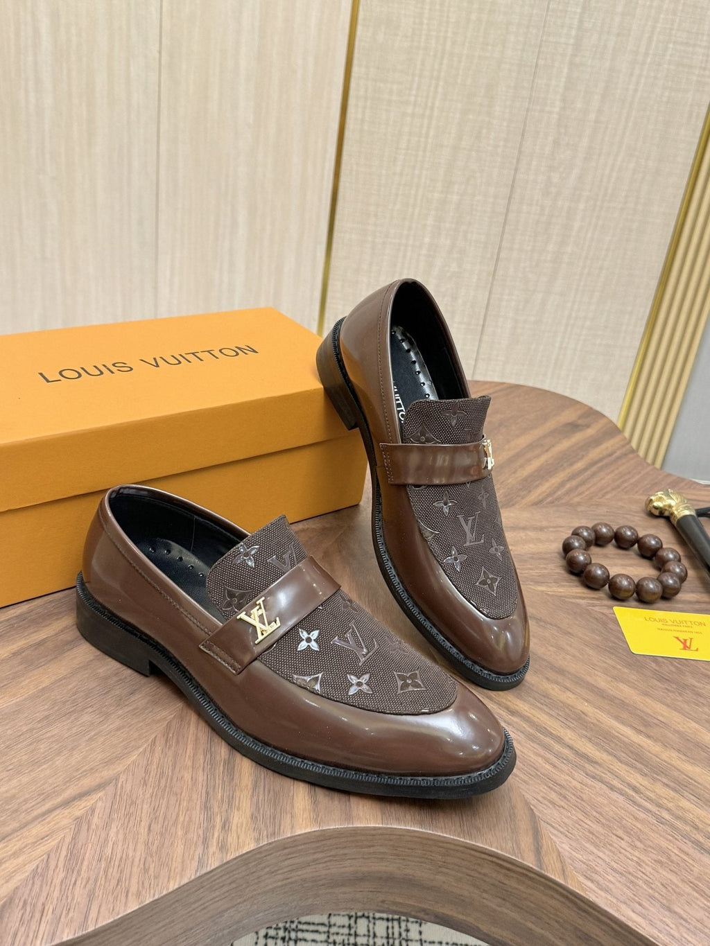 Louis Vuitton Monogram Buckle Loafers - Rounded Toe