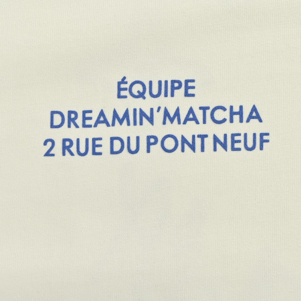 Louis Vuitton 25FW Dreamin' Man Graffiti Slogan Print Long Sleeve T-Shirt White